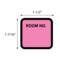Nevs Printed Chart Labels - Room No 1-7/16" x 1-1/2" Rose w/Black NRBP-S-ROSE - alternate 2